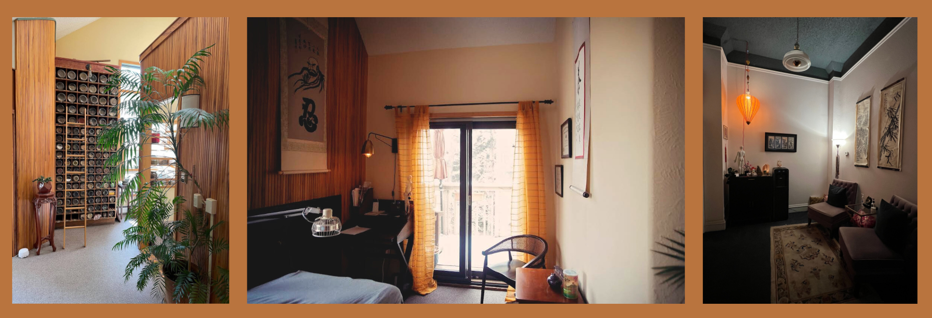 Acupuncture treatment room